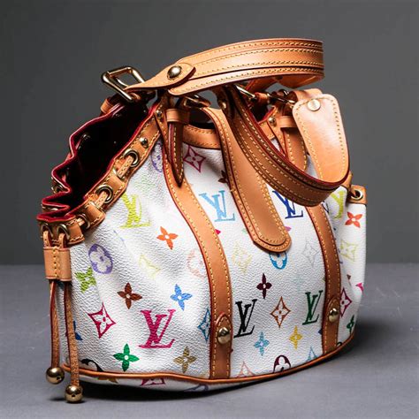 louis vuitton white monogram multicolore theda gm bag|Louis Vuitton White Monogram Multicolor Theda GM Bag.